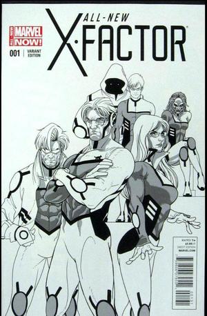 [All-New X-Factor No. 1 (1st printing, variant sketch cover - Salvador Larroca)]