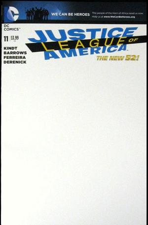 [Justice League of America (series 3) 11 (variant We Can Be Heroes blank cover)]