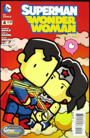[Superman / Wonder Woman 4 (variant Scribblenauts Unmasked cover - Jon Katz)]