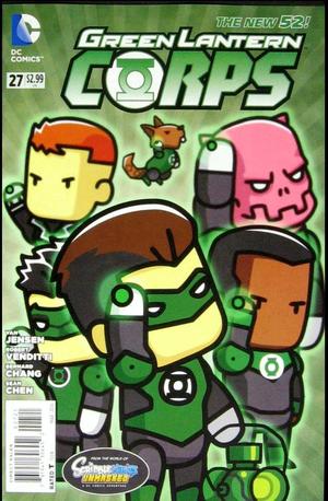 [Green Lantern Corps (series 3) 27 (variant Scribblenauts Unmasked cover - Jon Katz)]