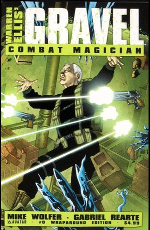 [Gravel - Combat Magician #0 (wraparound cover - Mike Wolfer)]