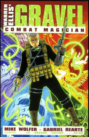 [Gravel - Combat Magician #0 (Horror cover - Mike Wolfer)]
