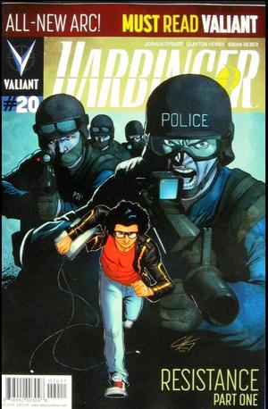 [Harbinger (series 2) No. 20 (regular cover - Clayton Henry)]