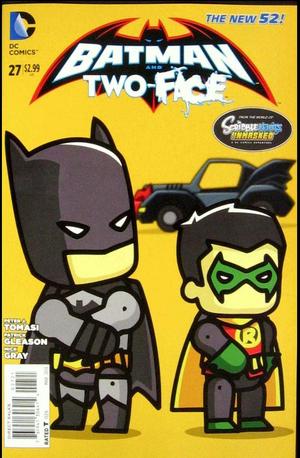 [Batman and Robin (series 2) 27 (variant Scribblenauts Unmasked cover - Jon Katz)]