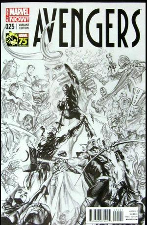 [Avengers (series 5) No. 25 (variant 75th Anniversary sketch cover - Alex Ross)]