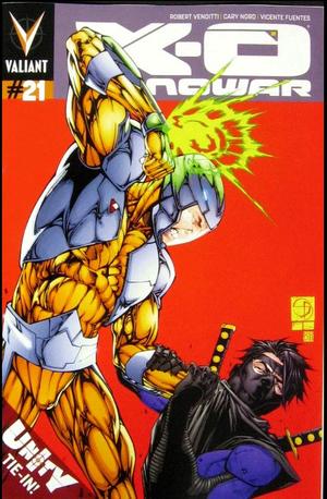 [X-O Manowar (series 3) #21 (regular cover - Shane Davis)]