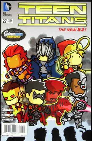 [Teen Titans (series 4) 27 (variant Scribblenauts Unmasked cover - Jon Katz)]