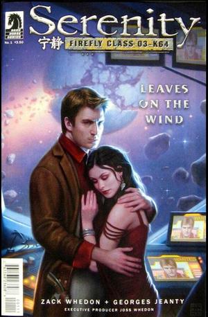 [Serenity - Firefly Class 03-K64: Leaves on the Wind #1 (standard cover - Dan Dos Santos)]