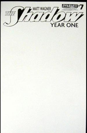 [Shadow: Year One #7 (Variant Blank Authentix Cover)]