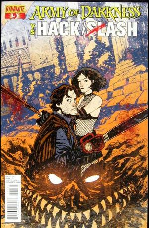 [Army of Darkness Vs. Hack / Slash #5 (Variant Cover B - Christopher Mitten)]