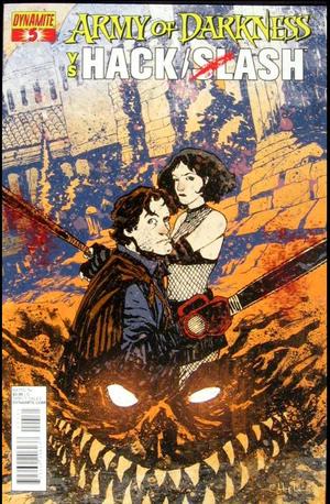 [Army of Darkness Vs. Hack / Slash #5 (Variant Cover B - Christopher Mitten)]