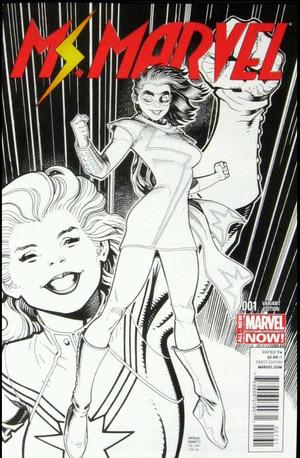 [Ms. Marvel (series 3) No. 1 (1st printing, variant sketch cover - Art Adams)]