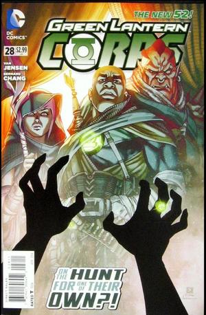 [Green Lantern Corps (series 3) 28 (standard cover - Bernard Chang)]