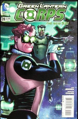 [Green Lantern Corps (series 3) 28 (variant Steampunk cover - Howard Chaykin)]