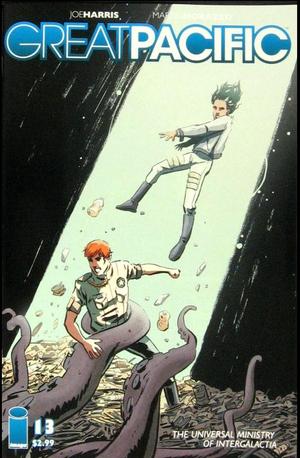 [Great Pacific #13 (falling cover - Michael Walsh)]