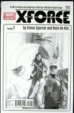 [X-Force (series 4) No. 1 (variant sketch cover - Phil Noto)]