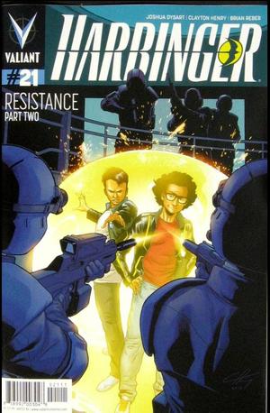 [Harbinger (series 2) No. 21 (regular cover - Clayton Henry)]