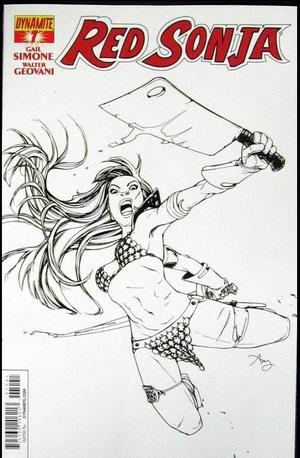 [Red Sonja (series 5) Issue #7 (Retailer Incentive B&W Cover - Amy Reeder)]