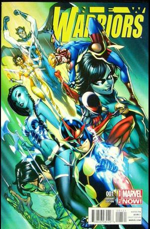 [New Warriors (series 5) No. 1 (1st printing, variant cover - J. Scott Campbell)]