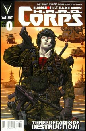 [Bloodshot and H.A.R.D. Corps: H.A.R.D. Corps No. 0 (regular cover - Arturo Lozzi)]