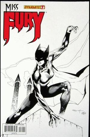 [Miss Fury (series 3) #7 (Variant B&W Cover - Ardian Syaf)]