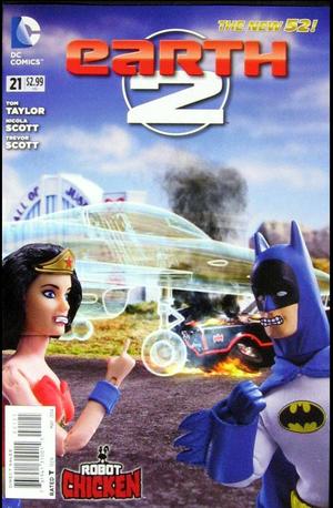 [Earth 2 21 (variant Robot Chicken cover - RC Stoodios)]