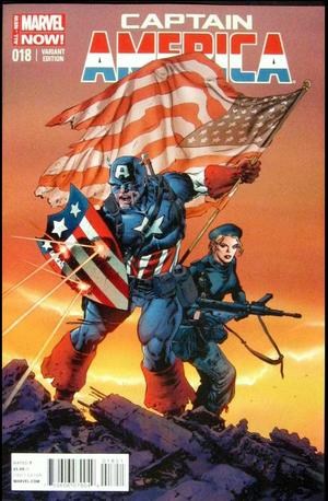 [Captain America (series 7) No. 18 (variant Captain America Team-Up cover - Mike Perkins)]