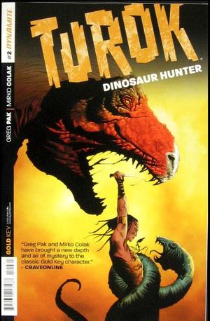 [Turok, Dinosaur Hunter (series 2) #2 (Variant Subscription Cover - Jae Lee)]