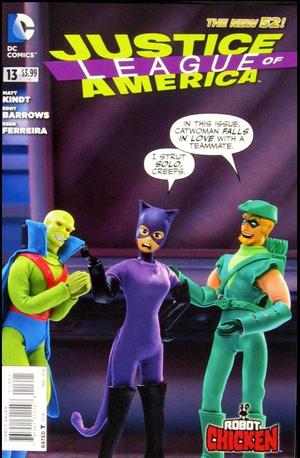[Justice League of America (series 3) 13 (variant Robot Chicken - RC Stoodios)]