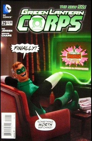 [Green Lantern Corps (series 3) 29 (variant Robot Chicken cover - RC Stoodios)]