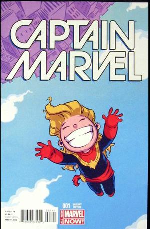 [Captain Marvel (series 8) No. 1 (1st printing, variant cover - Skottie Young)]
