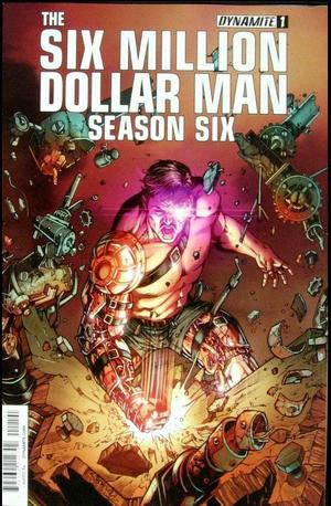 [Six Million Dollar Man - Season Six #1 (1st printing, Variant Rare Re-order Steampunk Cover - Sergio Fernandez Davila)]
