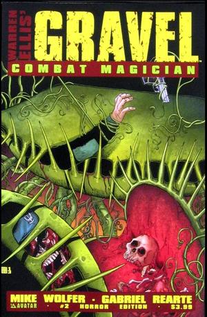 [Gravel - Combat Magician #2 (Horror cover - Mike Wolfer)]