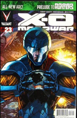 [X-O Manowar (series 3) #23 (1st printing, regular cover - CAFU)]