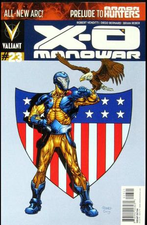 [X-O Manowar (series 3) #23 (1st printing, variant cover - Tom Raney)]