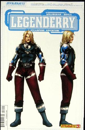 [Legenderry: A Steampunk Adventure #3 (Retailer Incentive Captain Victory Concept Art Cover - Johnny Desjardins)]