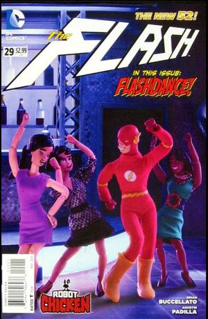 [Flash (series 4) 29 (variant Robot Chicken cover - RC Stoodios)]