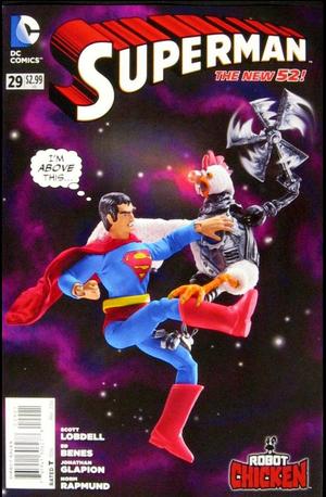 [Superman (series 3) 29 (variant Robot Chicken cover - RC Stoodios)]