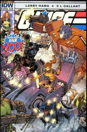 [G.I. Joe: A Real American Hero #200 (Variant Subscription Cover - Robert Atkins)]