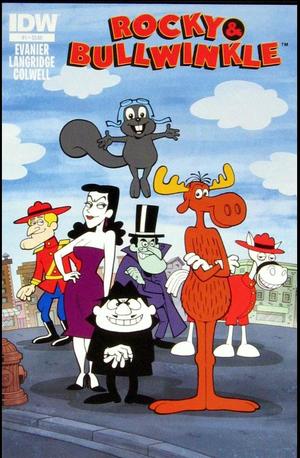 [Rocky & Bullwinkle #1 (regular cover - Roger Langridge)]