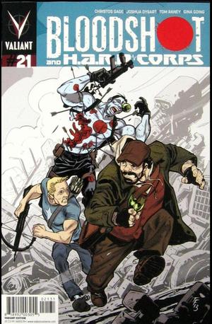 [Bloodshot and H.A.R.D. Corps No. 21 (variant cover - Tom Fowler)]