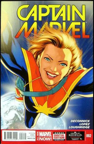 [Captain Marvel (series 8) No. 2 (1st printing, standard cover - David Lopez)]