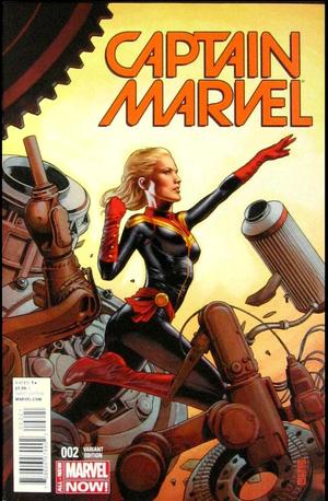 [Captain Marvel (series 8) No. 2 (1st printing, variant cover - J.G. Jones)]