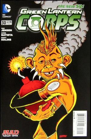 [Green Lantern Corps (series 3) 30 (variant MAD cover - Ward Sutton)]