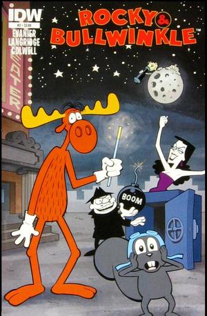 [Rocky & Bullwinkle #2 (regular cover - Roger Langridge)]