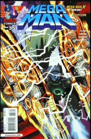 [Mega Man (series 2) #35 (variant Mega Man X cover - Ben Bates)]