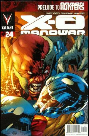 [X-O Manowar (series 3) #24 (1st printing, regular cover - Diego Bernard)]