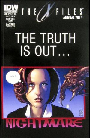 [X-Files Annual (series 2) 2014 (retailer incentive cover - Dave Sim)]