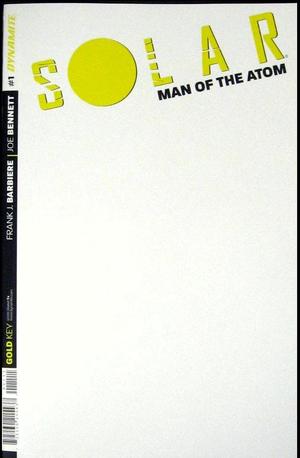[Solar, Man of the Atom (series 3) #1 (Variant Blank Authentix Cover)]