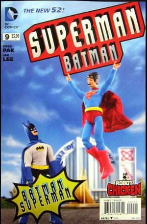 [Batman / Superman 9 (variant Robot Chicken cover)]